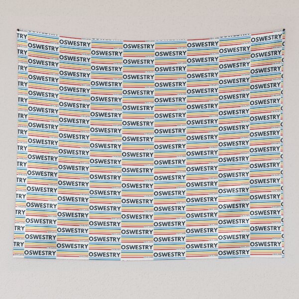 Item preview, Oswestry City West Midlands designed and sold by UK-Cities.