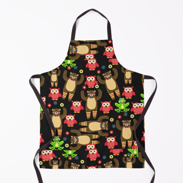 Item preview, Bear, Frogs, Owls, Oh My Patterns designed and sold by NateHarvey.
