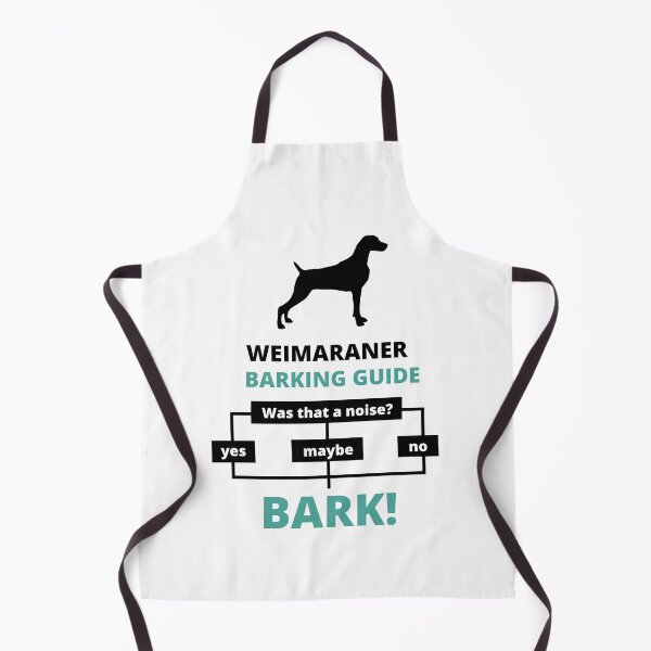 Item preview, weimaraner barking guide designed and sold by promisesarelies.