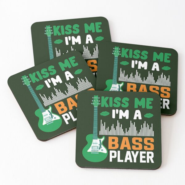 Item preview, Kiss Me I'm a Bass Player - St. Patrick's Day designed and sold by K-icon.