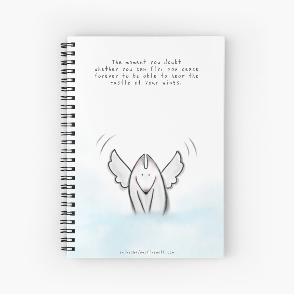 The Rustle of Your Wings  Spiral Notebook