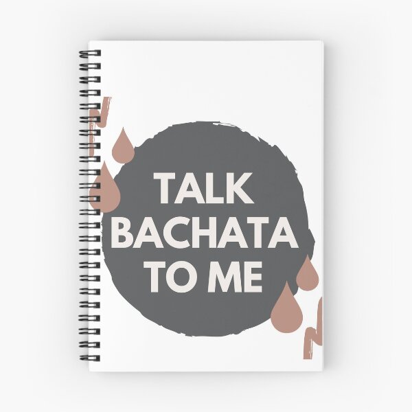 Item preview, Talk Bachata To Me - Social Latin Dance Design designed and sold by Liniskop.