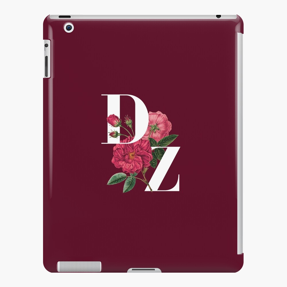 d-z-name-s-initial-font-floral-typography-d-z-beautiful-trendy-letter-design-ipad-case