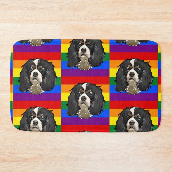 Item preview, Lexie Rainbow Pride! (King Charles's Cavalier)  designed and sold by Sentoki.