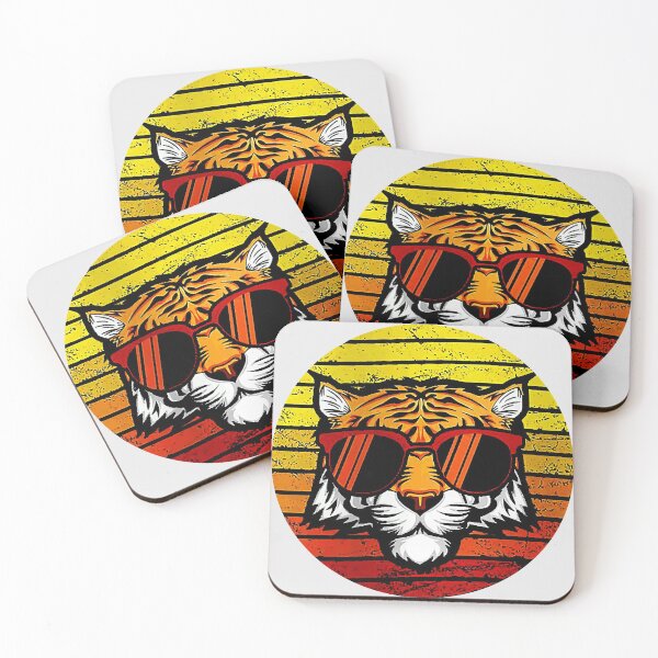 Item preview, cat vs tiger retro designed and sold by allengary.