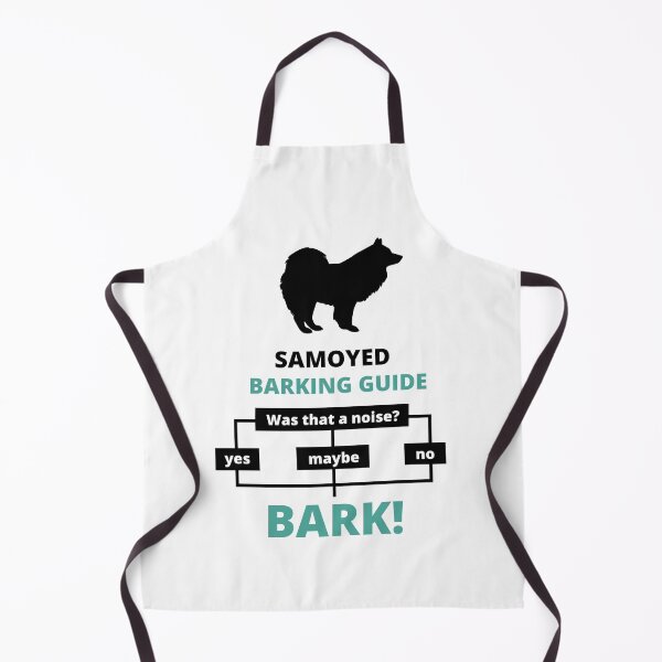 Item preview, samoyed barking guide designed and sold by promisesarelies.