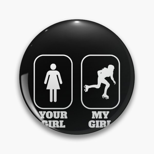 Item preview, Roller Derby Girlfriend Boyfriend designed and sold by Salvadax.