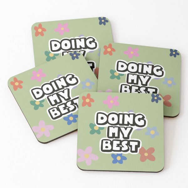 Item preview, Doing My Best Sticker  designed and sold by Painted  Blonde.