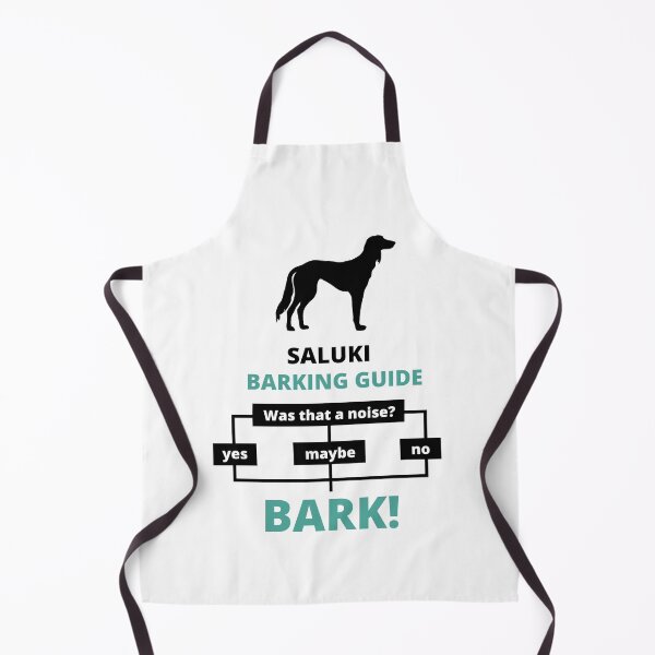 Item preview, saluki barking guide designed and sold by promisesarelies.