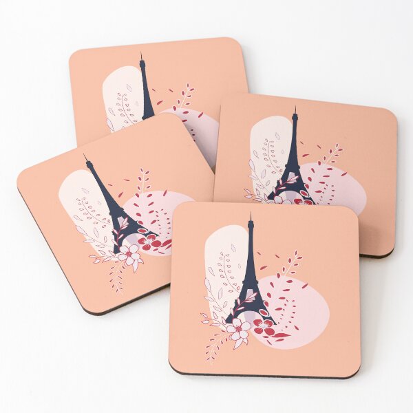 Item preview, Addicted to Paris florals designed and sold by Floral-Patterns.
