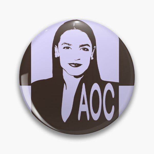 Item preview, Alexandria Ocasio-Cortez print Democratic Socialism feminist wall art designed and sold by GalleryArtField.