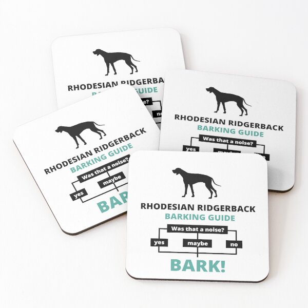 Item preview, rhodesian ridgerback barking guide designed and sold by promisesarelies.