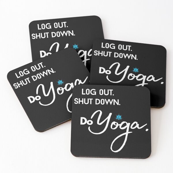 Item preview, Log out Shut down Do Yoga designed and sold by PX-clothing.
