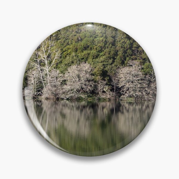 Item preview, In the woods, reflection of trees in water. designed and sold by AylaHarbich.