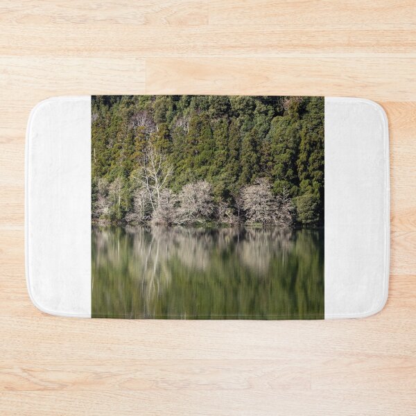 Item preview, In the woods, reflection of trees in water. designed and sold by AylaHarbich.