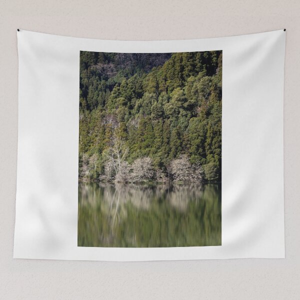 Item preview, In the woods, reflection of trees in water. designed and sold by AylaHarbich.