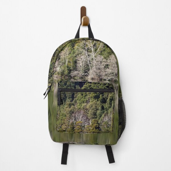 Item preview, In the woods, reflection of trees in water. designed and sold by AylaHarbich.