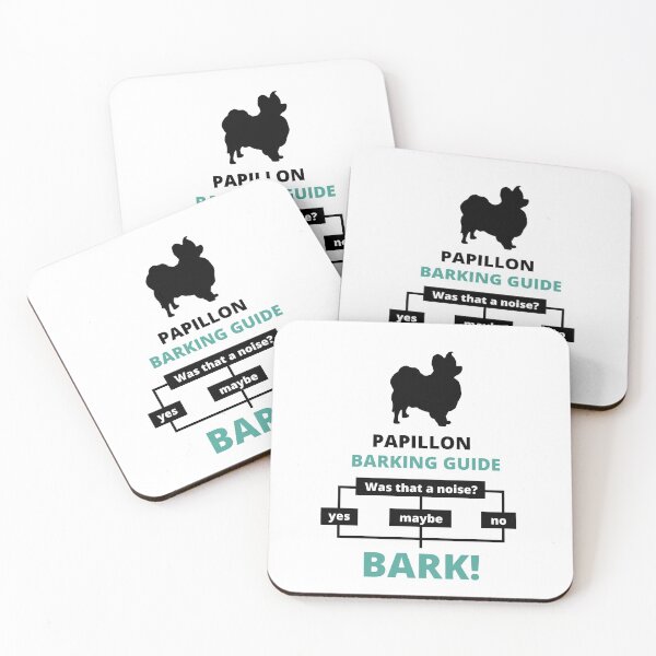 Item preview, papillon barking guide designed and sold by promisesarelies.