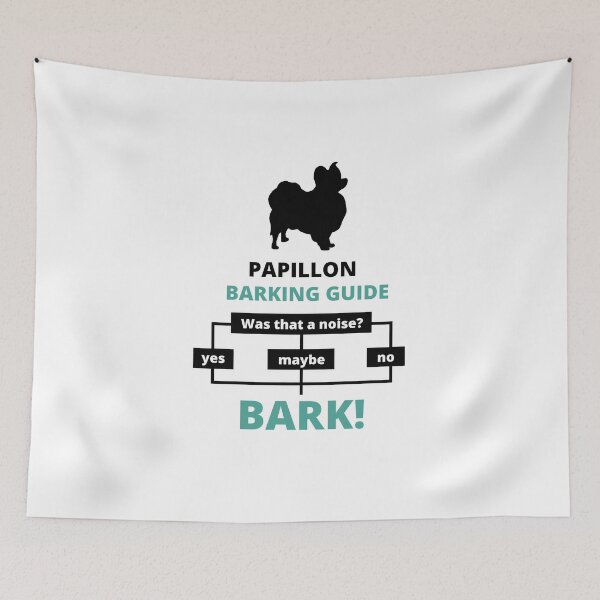 Item preview, papillon barking guide designed and sold by promisesarelies.