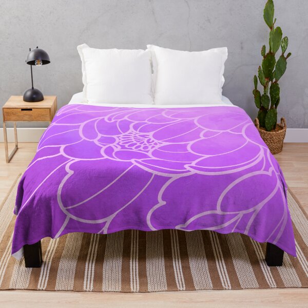 Item preview, uneven pattern lilac peony flower  japanese style designed and sold by weilertsen.