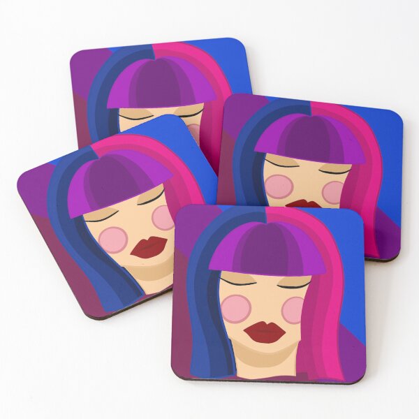 Item preview, Bi Flag Portrait Art designed and sold by forfun-art.