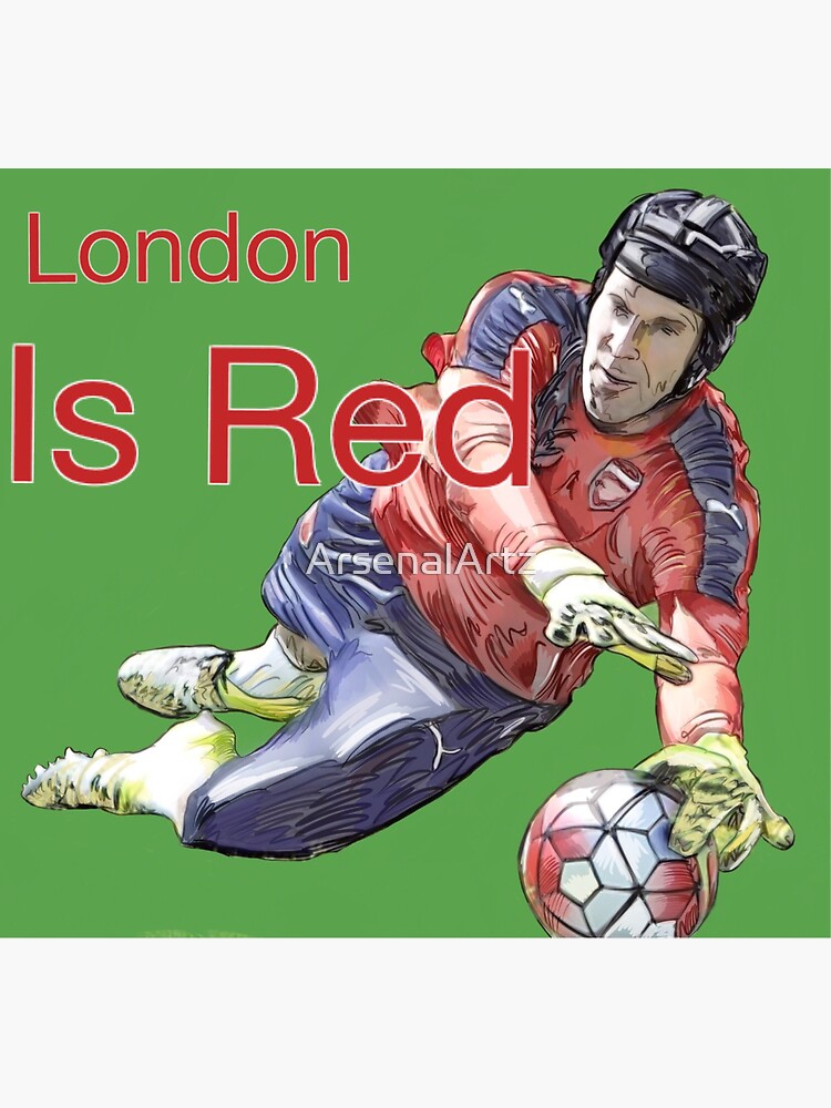 "London Is Red! " Sticker for Sale by ArsenalArtz Redbubble