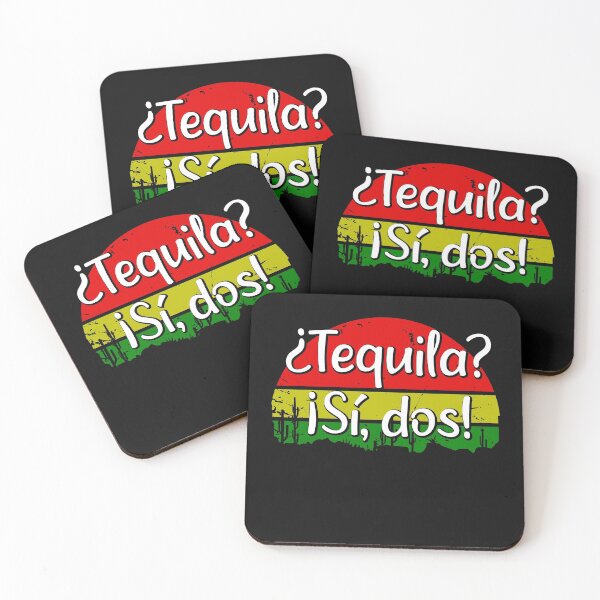 Item preview, Two tequila funny saying spanish designed and sold by Sellery-GbR.