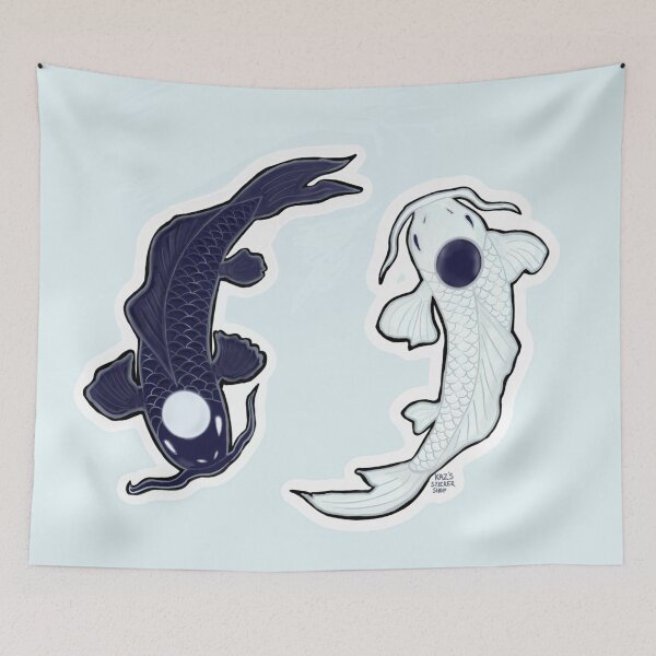 Item preview, Koi Fish designed and sold by KazsStickerShop.