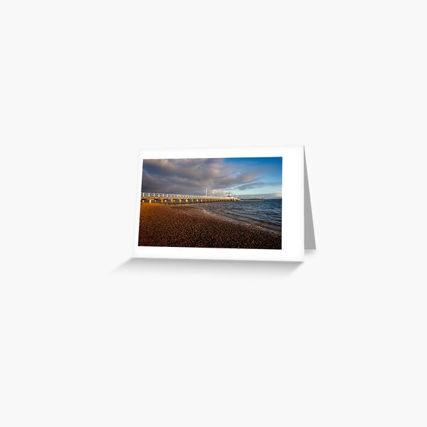 Item preview, Rhyll jetty panorama designed and sold by GaryParnell.