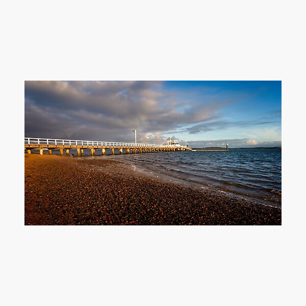 Item preview, Rhyll jetty panorama designed and sold by GaryParnell.