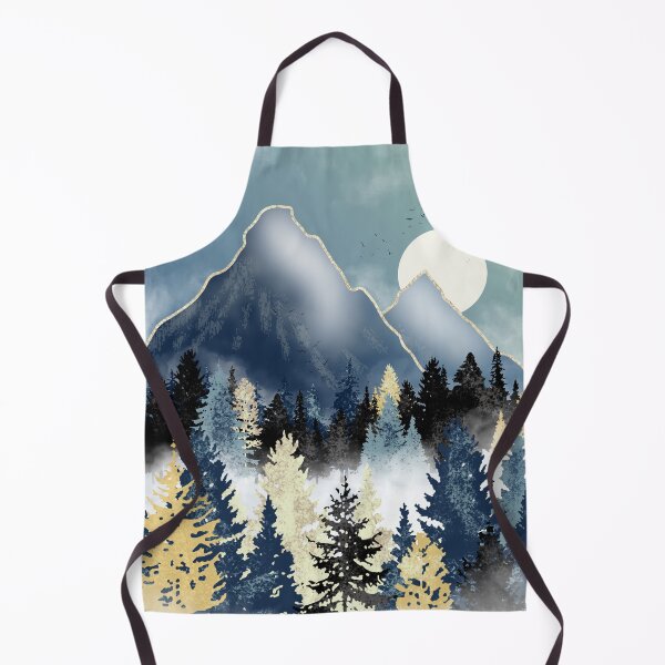 Item preview, mountains and pines designed and sold by Catherine Milchard.