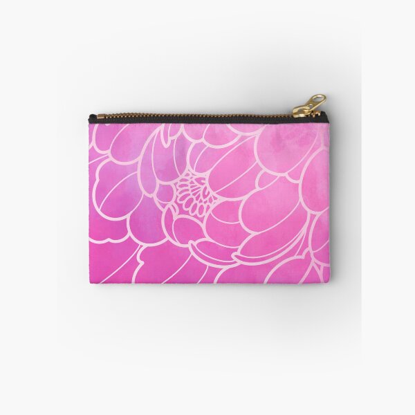 Item preview, pastel pink peony flower  japanese style, uneven pattern designed and sold by weilertsen.
