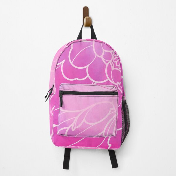 Item preview, pastel pink peony flower japanese style, uneven pattern designed and sold by weilertsen.