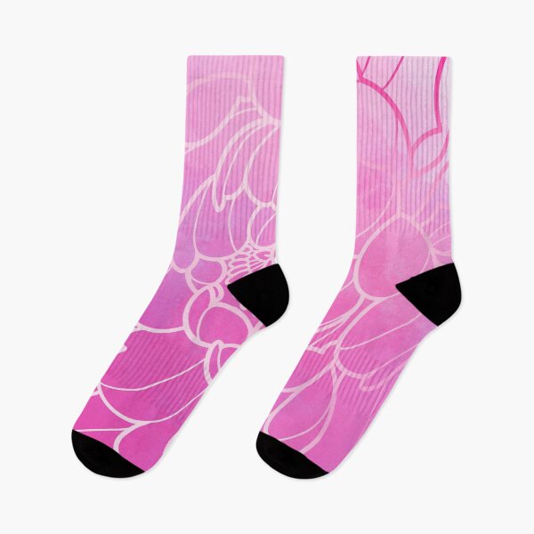 Item preview, pastel pink peony flower  japanese style, uneven pattern designed and sold by weilertsen.
