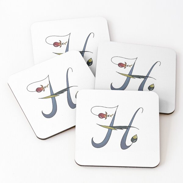 Item preview, Floral letter H designed and sold by Salpisart.