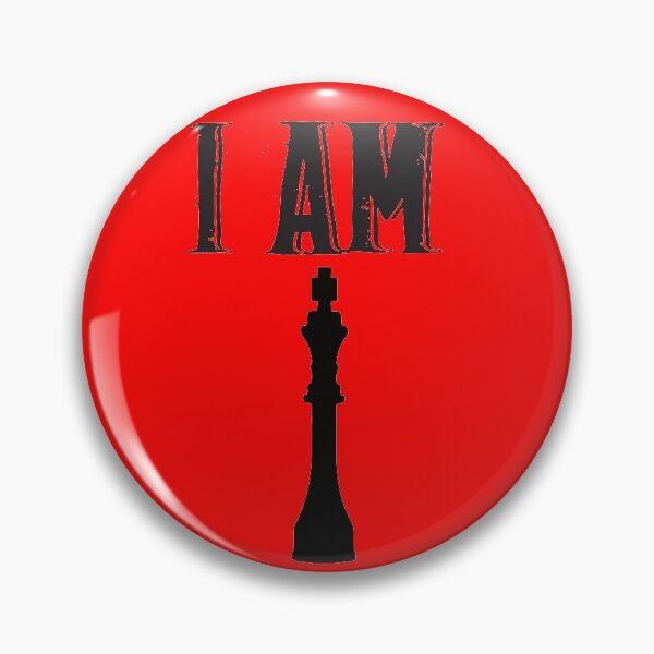 Item preview, I Am.  Chess King.  designed and sold by luvmhykdesigns.