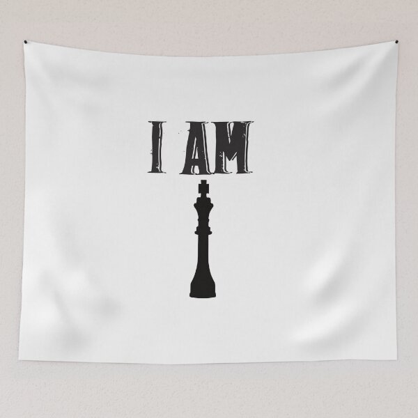 Item preview, I Am.  Chess King.  designed and sold by luvmhykdesigns.