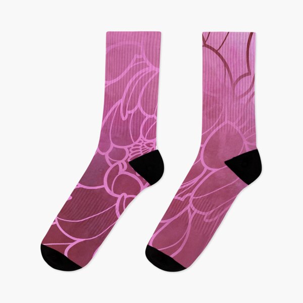 Item preview, flowy floral dark pink peony  designed and sold by weilertsen.