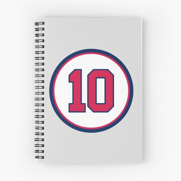 Item preview, Chipper Jones #10 Jersey Number designed and sold by StickBall.