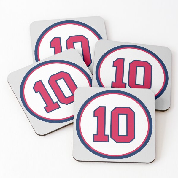 Item preview, Chipper Jones #10 Jersey Number designed and sold by StickBall.