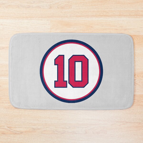 Item preview, Chipper Jones #10 Jersey Number designed and sold by StickBall.
