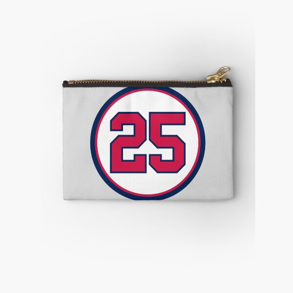 Item preview, Andruw Jones #25 Jersey Number designed and sold by StickBall.