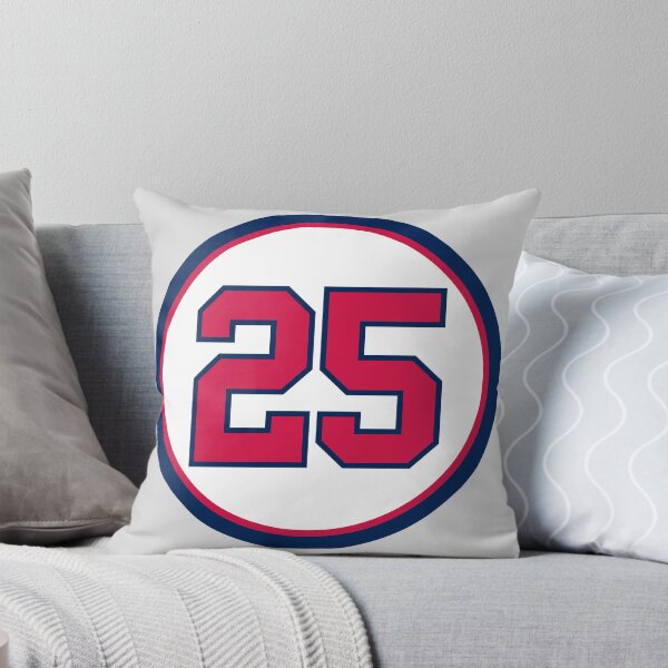 Item preview, Andruw Jones #25 Jersey Number designed and sold by StickBall.