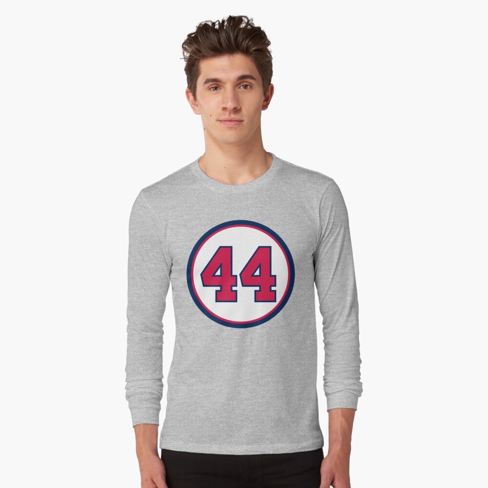 Henry Aaron Batting Jersey Number 44 – Society for American Baseball  Research