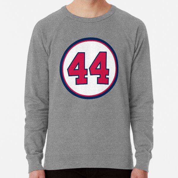 Hank Aaron Atlanta Braves Number 44 Shirt, hoodie, sweater, long sleeve and  tank top