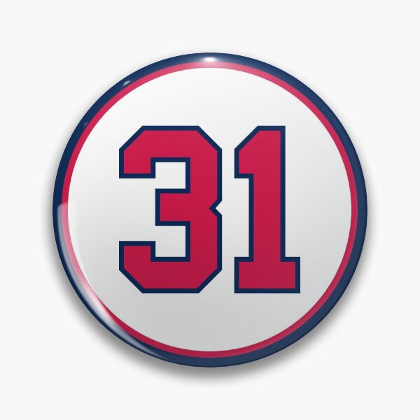 Item preview, Greg Maddux #31 Jersey Number designed and sold by StickBall.