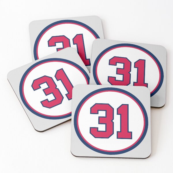 Item preview, Greg Maddux #31 Jersey Number designed and sold by StickBall.