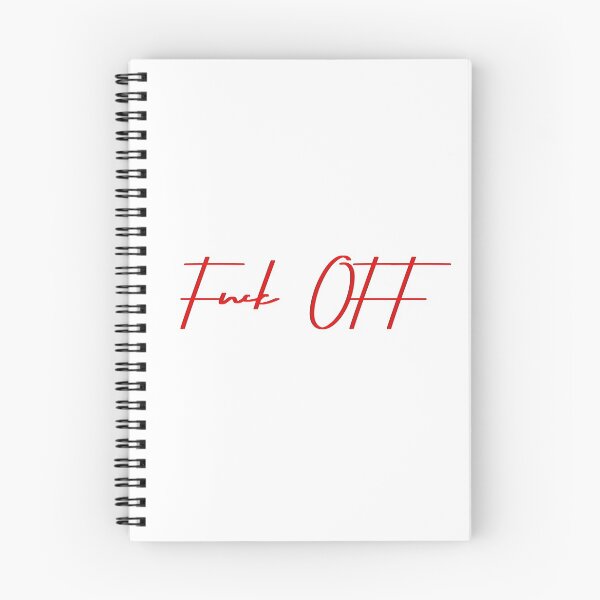 Item preview, FUCK OFF Print RED designed and sold by LeeydiCreative.