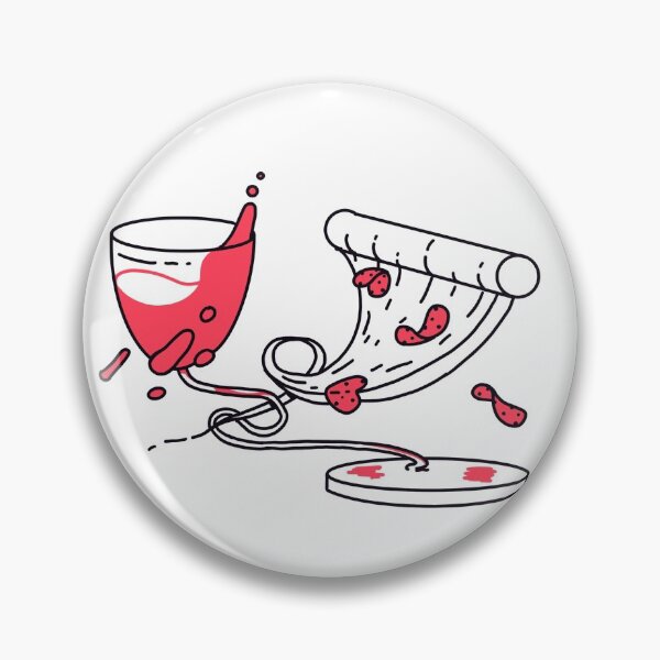 Item preview, Pizza and wine designed and sold by Chrijo-Vid.
