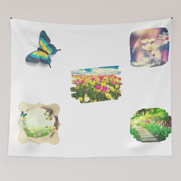 Item preview, Spring Flowers Stickers Pack  designed and sold by Schuva.